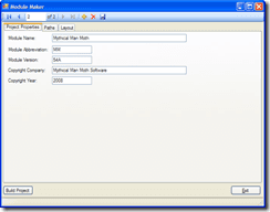 Module Maker for ACCPAC